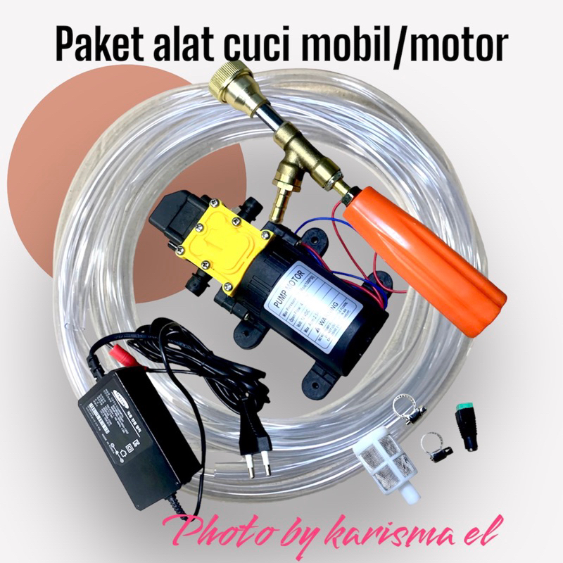 alat cuci motor mobil steam lengkap /cuci Ac