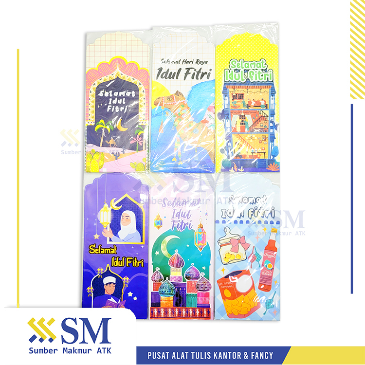 

(8 PCS) AMPLOP LEBARAN/IDUL FITRI IF UKURAN BESAR (L)