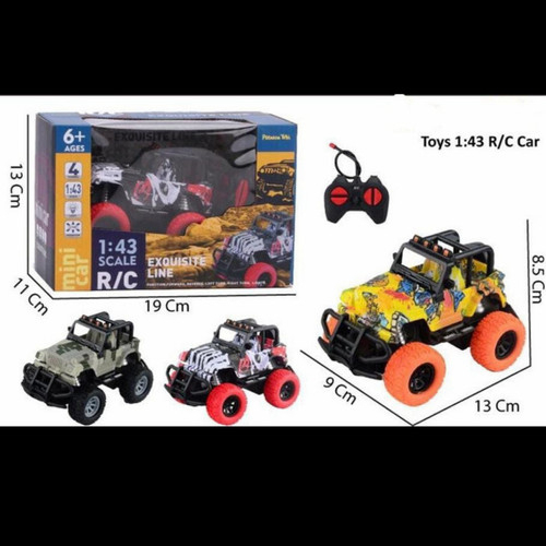 Mainan Mobil Remot RC Jeep Land Buster