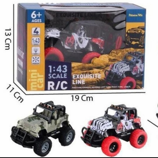 Mainan Mobil Remot RC Jeep Land Buster