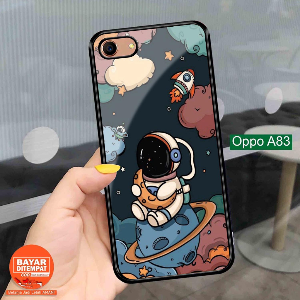 RC Case Oppo A83 Motif Baby Astronot Casing 2D Glosy Oppo A83 Softcase Oppo A83 Terbaru - Case Gloss