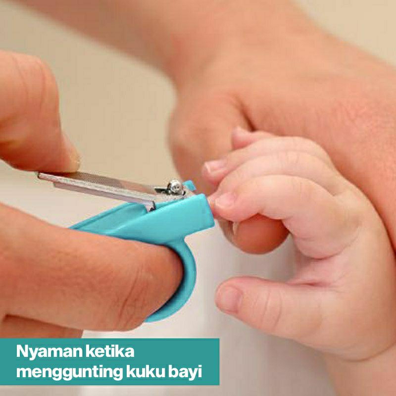 2 in 1 Manicure Set Baby Nail Newborn Dodo 0+m Gunting Newborn | Gunting Kuku Bayi Baru Lahir