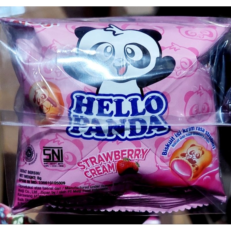 Meiji Hello Panda renceng 10 gr x 10 pcs