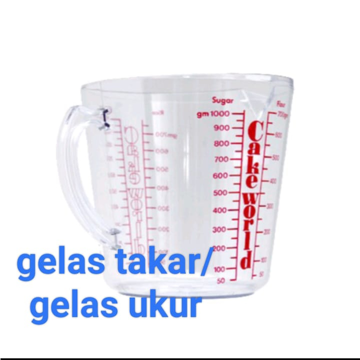 Gelas Takar Ukur LION STAR GL-16 Super Measuring Cup 1 Liter