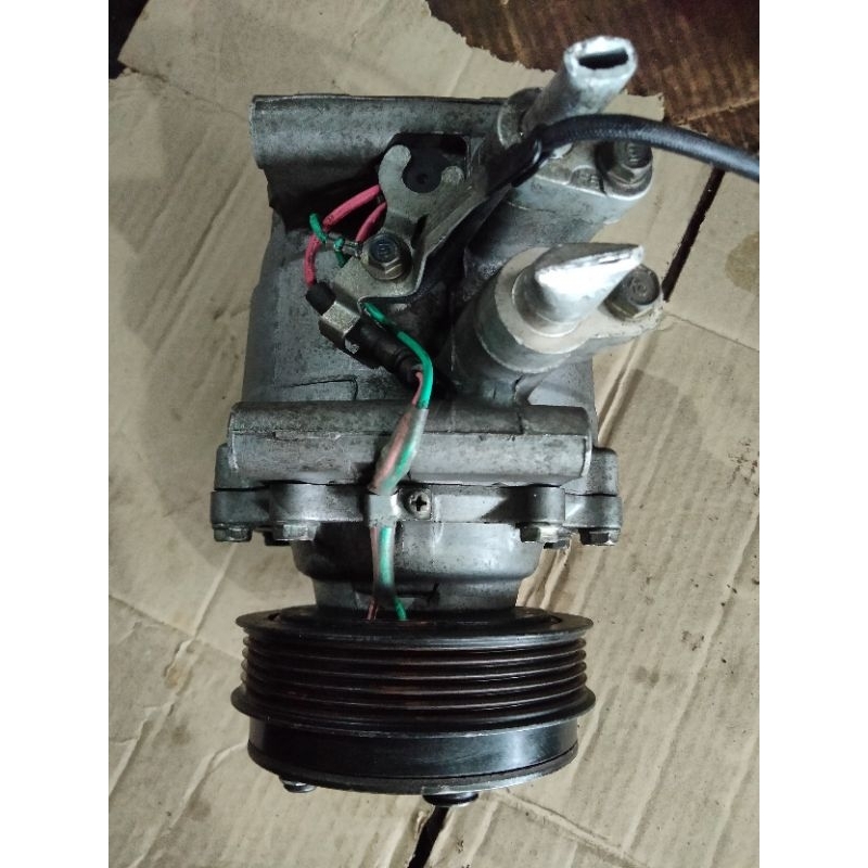 Kompresor AC Honda Jazz VTEC Idsi Original Copotan Bergaransi