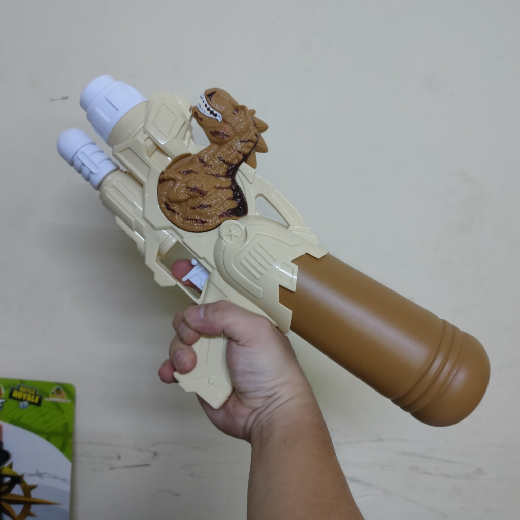 Mainan Pistoll Air WaterGun T-REX &amp; Captain