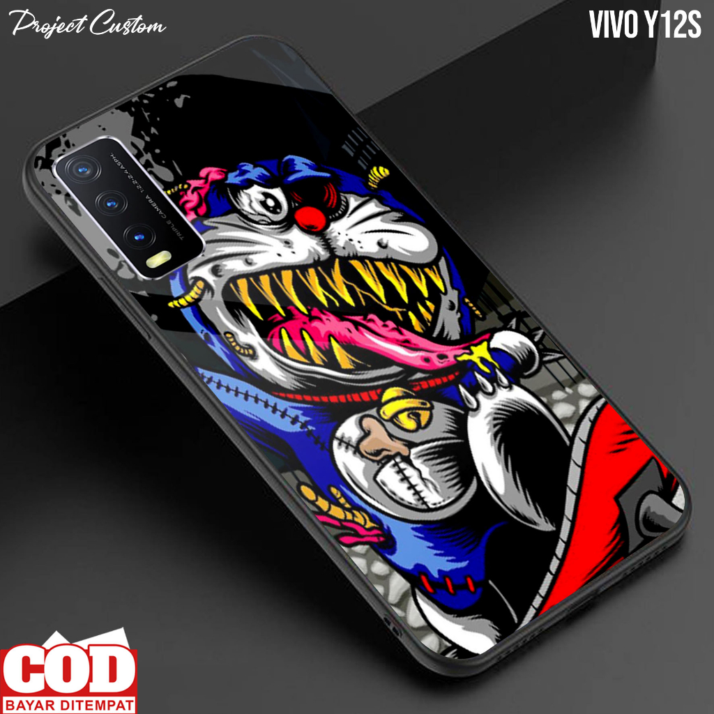 Case Hp VIVO Y12S - Casing VIVO Y12S Terbaru [ MASK-02 ] Softcase Hp VIVO Y12S - Silikon Hp VIVO Y12