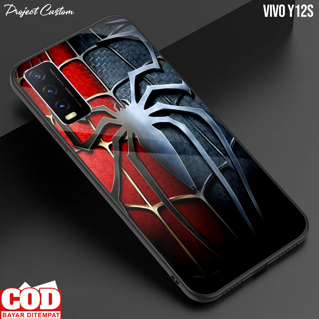 Case Hp VIVO Y12S - Casing VIVO Y12S Terbaru [ SPDRMN-02 ] Softcase Hp VIVO Y12S - Silikon Hp VIVO Y