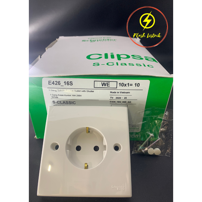 [Schneider] Stop Kontak Clipsal Classic