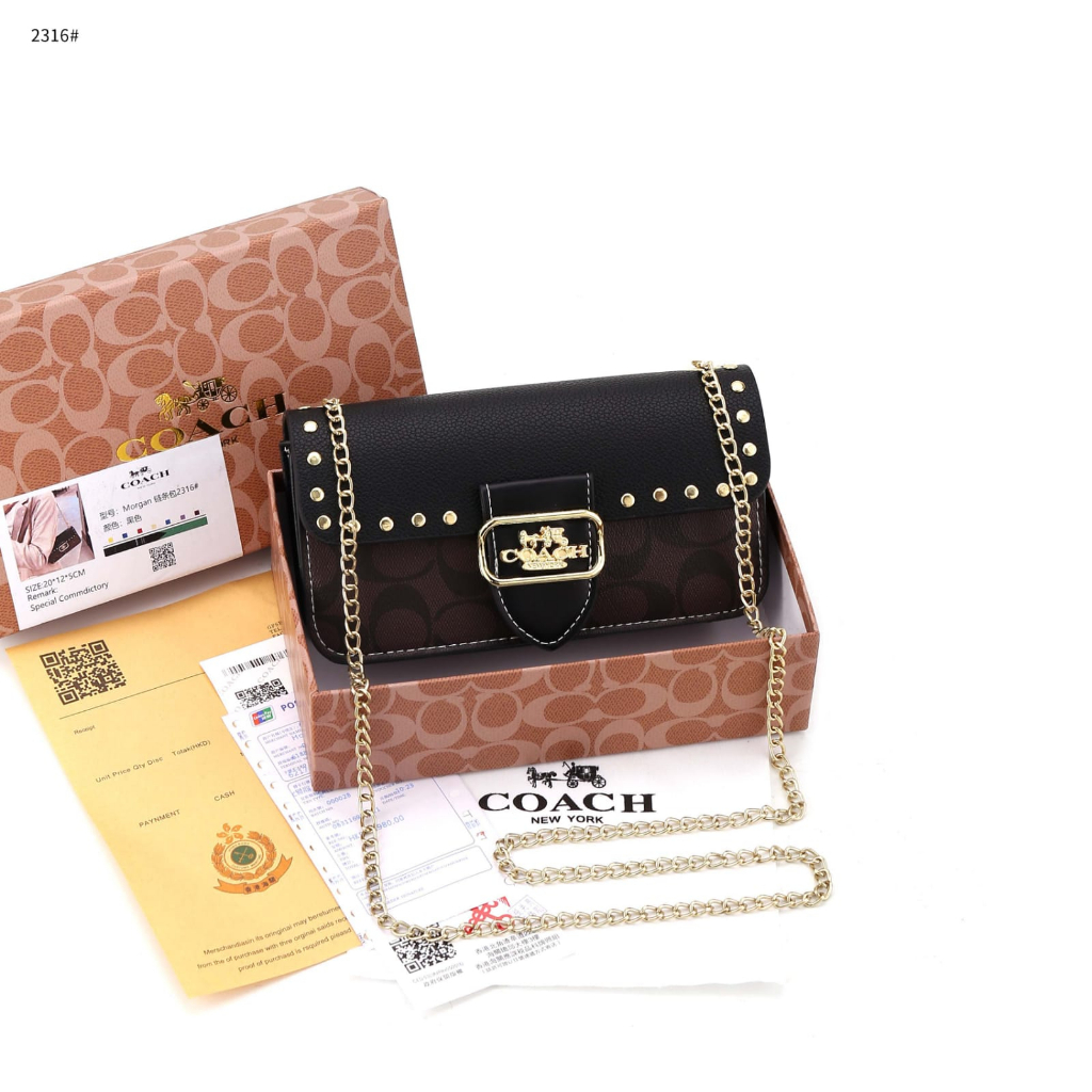 Coa Mini Sling Bag's Gold Hardware 2316