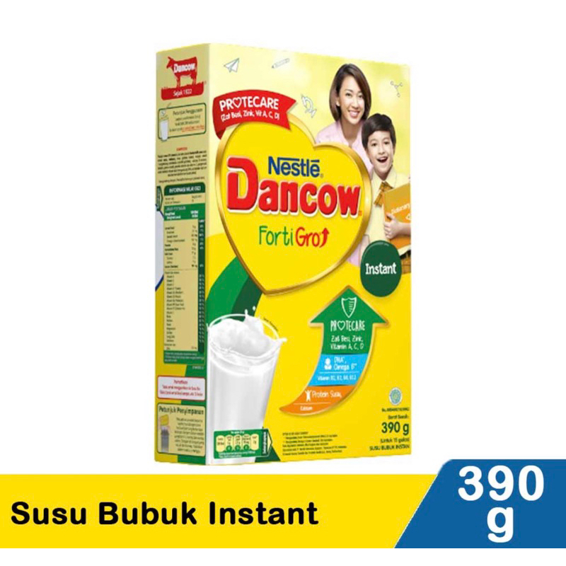 

Nestle Dancow Fortigro Susu Bubuk Anak Instant 390 Gram