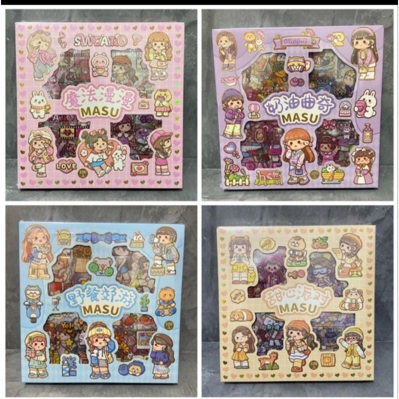 

Stiker Masu isi 100 lembar / box