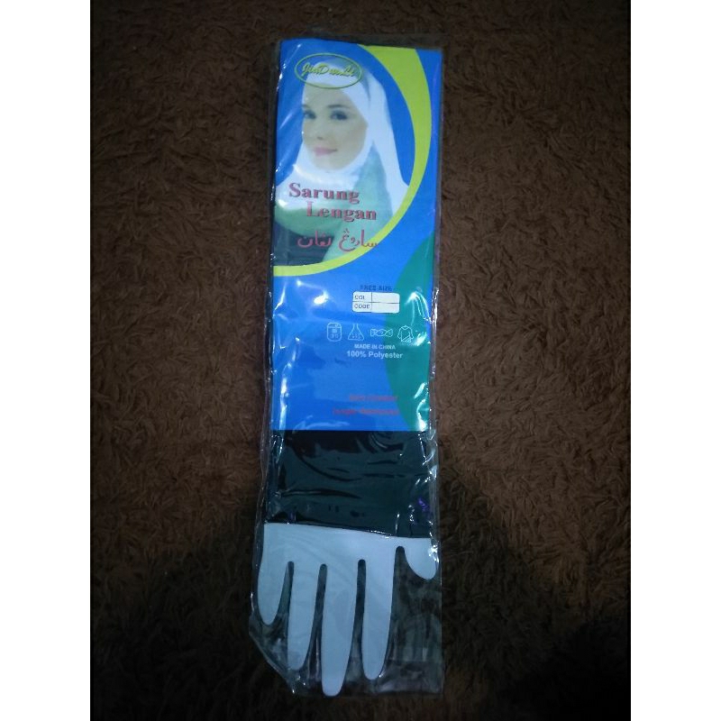 Manset Tangan Polos lengan panjang / Handshock pria &amp; wanita