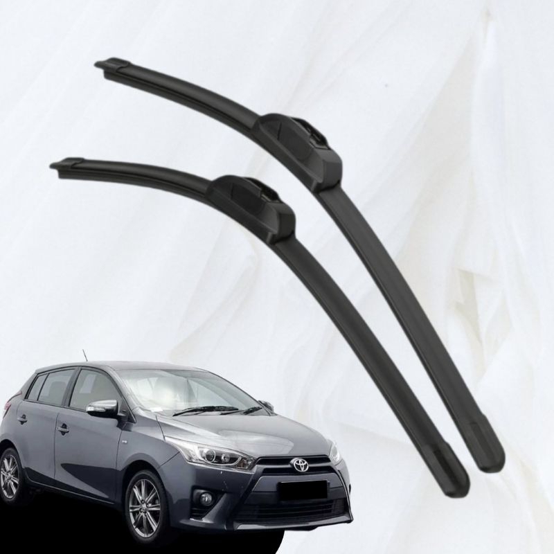 WIPER DEPAN FRAMELESS TOYOTA YARIS LELE JOKER 2014 UP UK 24&quot; - 14&quot;