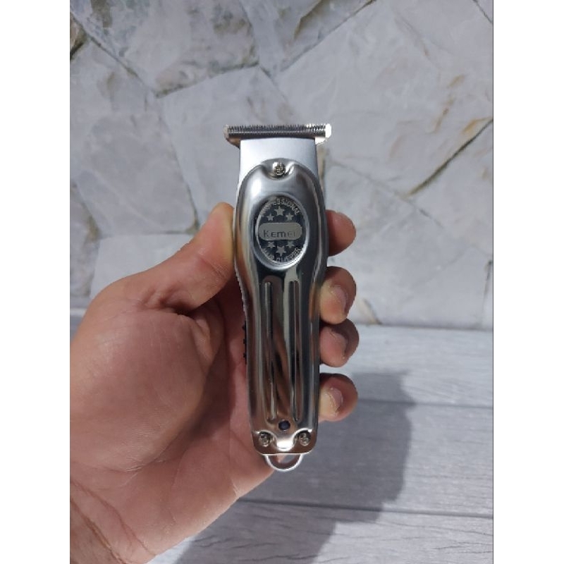 Hair Clipper Kemei KM 679 Alat Cukur Cas Charge Hair Trimmer ORIGINAL