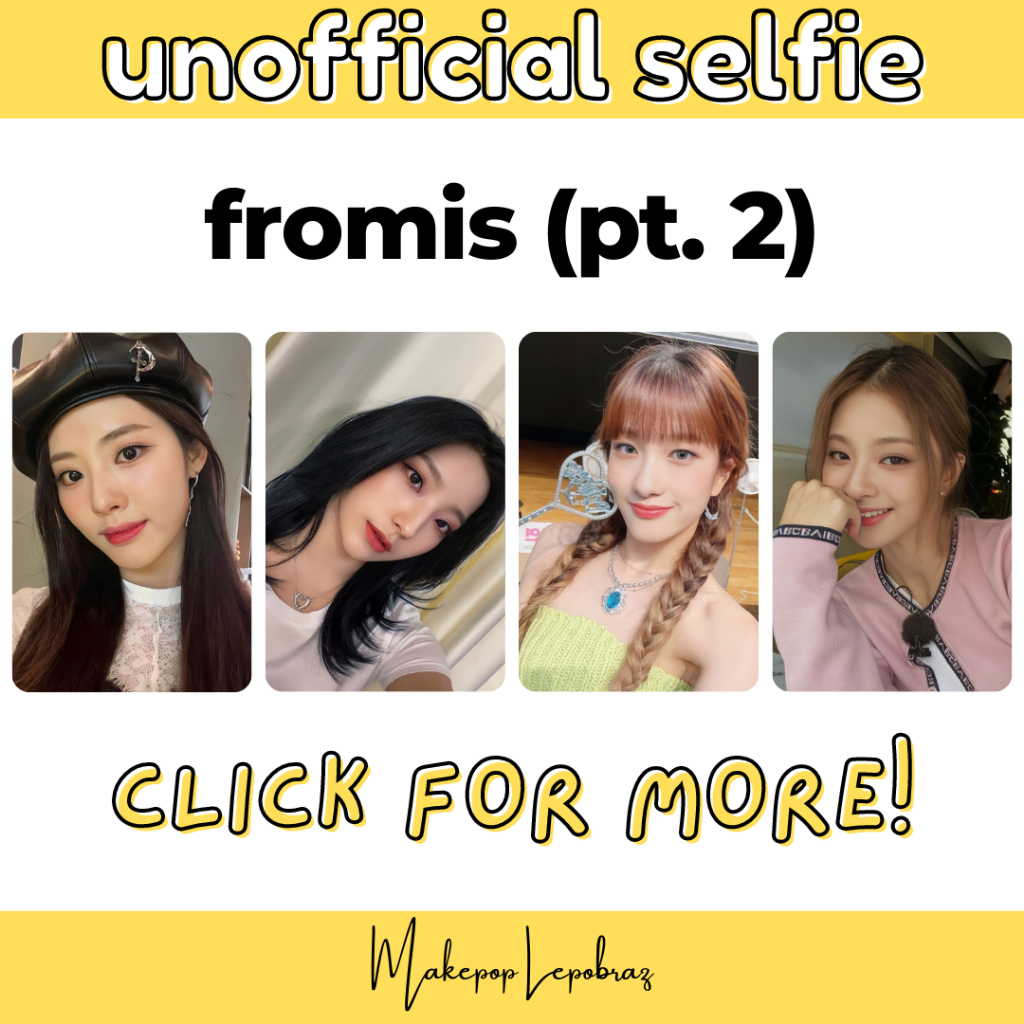 [PART 2] [MIN. 3 PC] FROMIS_9 FROMIS 9 UNOFFICIAL SELFIE - GIRLFRIENDABLE JIWON NAGYUNG SAEROM SEOYEON