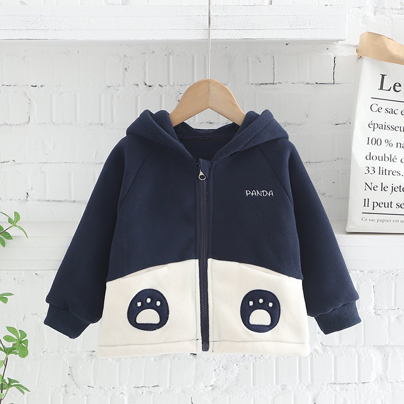 Jaket anak import premium hoodie anak motif PANDA BERUANG jaket dingin anak laki laki hoodie anak perempuan unisex