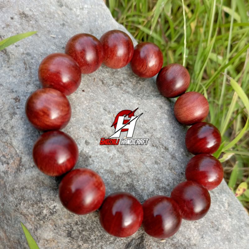 Gelang kayu Bertuah Galih Nagasari Gunung Jati Ciribon Super100% Original Size 16 mm.