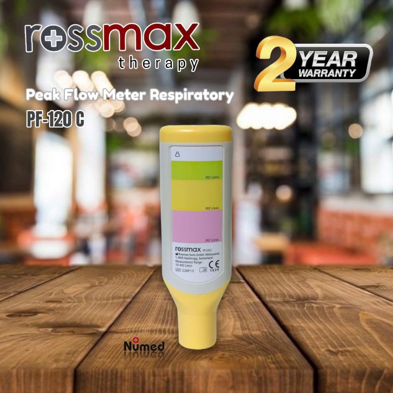 Rossmax PF120 Peak Flow Meter Rossmax PF120C Child Terapi Alat Tes Asma Anak