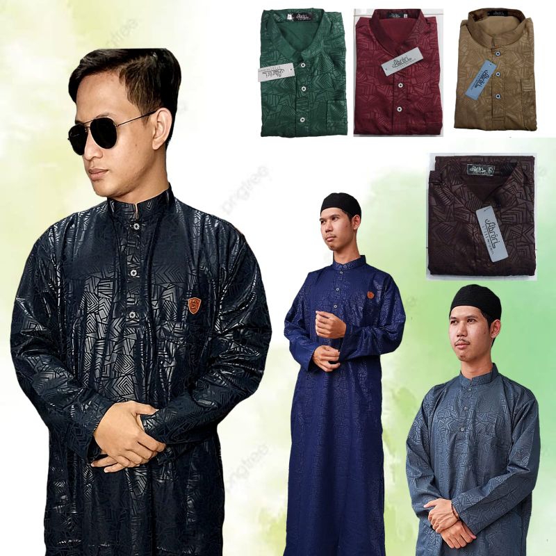 jubah pria EMBOS  jubah laki laki EMBOS JUBAH SULTAN EMBOS jubah laki laki trendy
