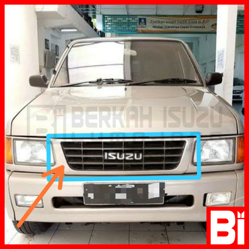 list chrome pada Grill Isuzu Panther New Hi-Grade Royal
