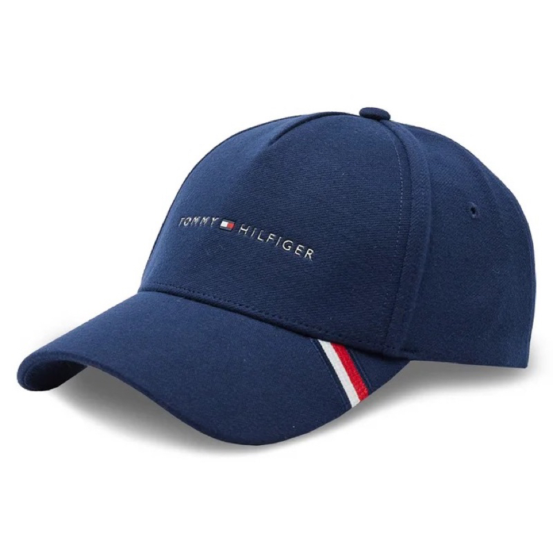 TOPI CAPS TOMMY HILFIGER DOWNTOWN NAVY ORIGINAL AUTHENTIC