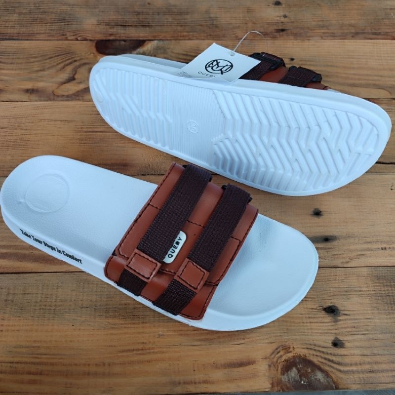 Sandal slop pria casual terbaru//sandal slide pria