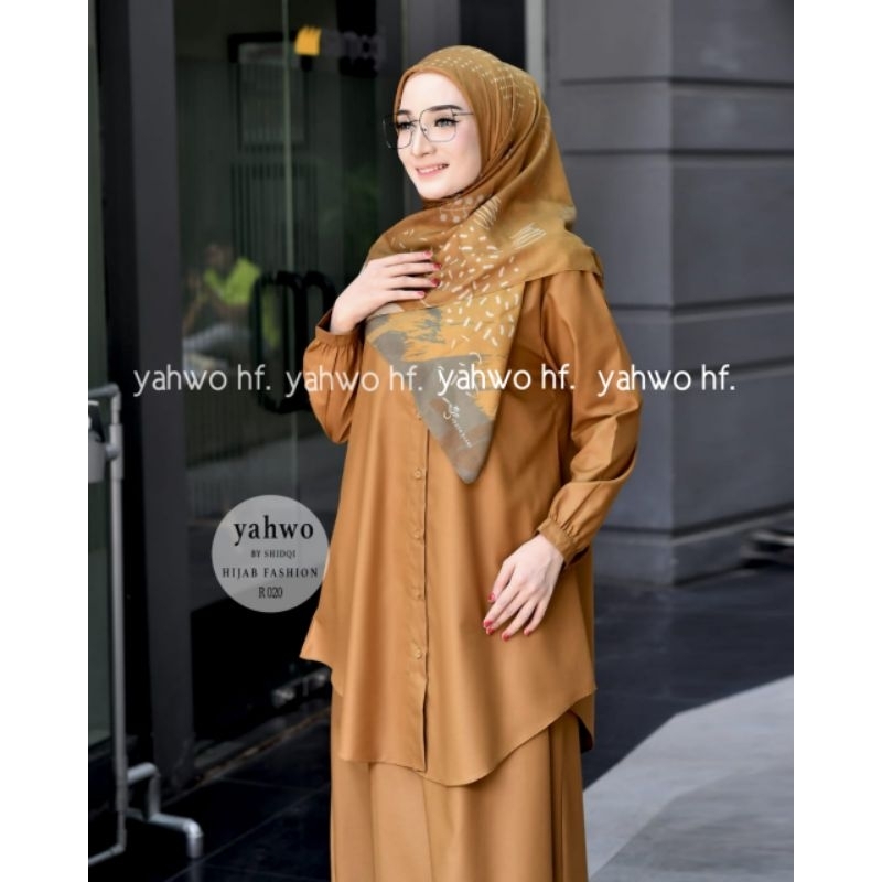 SET ROK PEMDA KHEKI R 020/PAKAIAN DINAS WANITA TERBARU/SET ROK PUTIH PUTIH/BAJU SETELAN WANITA BAHAN TOYOBO/BAJU KERJA WANITA/SERAGAM KHAKI SET ROK WANITA/BAJU GURU/SERAGAM PNS PDH KHAKI/SERAGAM KHAKI WANITA TERBARU TERLARIS/YAHWO HIJAB FASHION