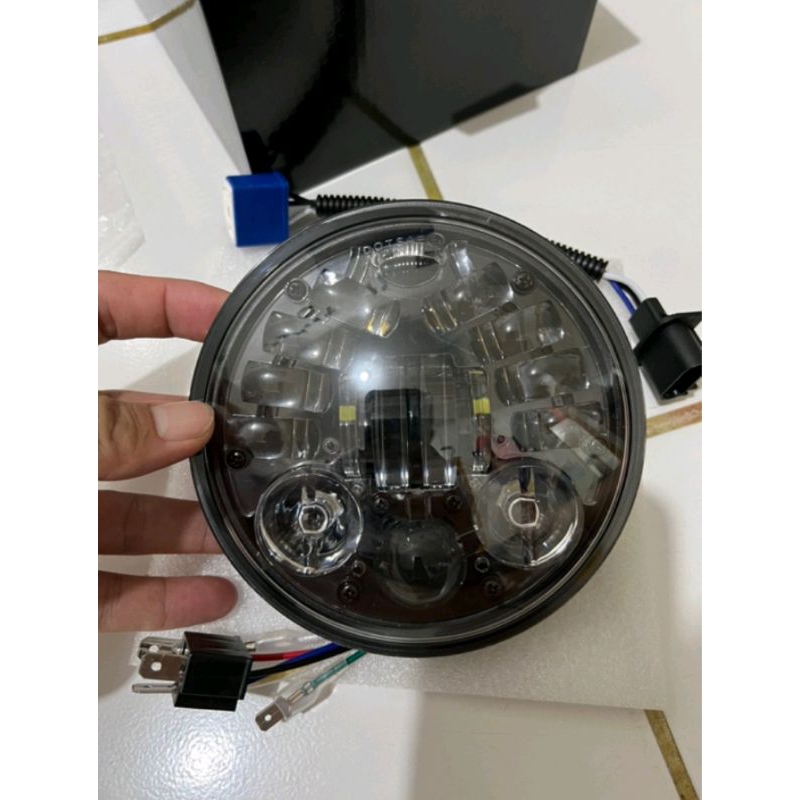 Lampu Daymaker 5.75 inch pnp CB 125 l2g Vanvan Biled DOT SAE original USA