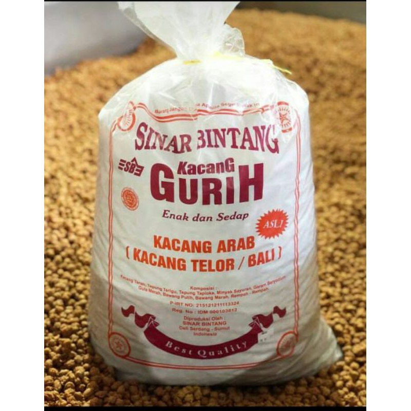 

kacang telur arab sinar bintang 1ball