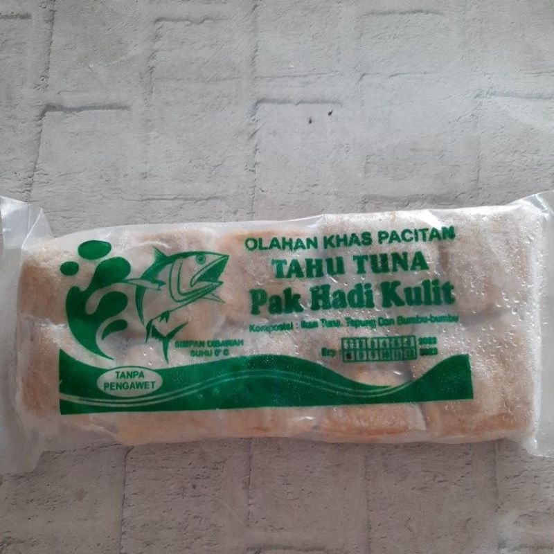 

Tahu tuna hadi kulit isi 10