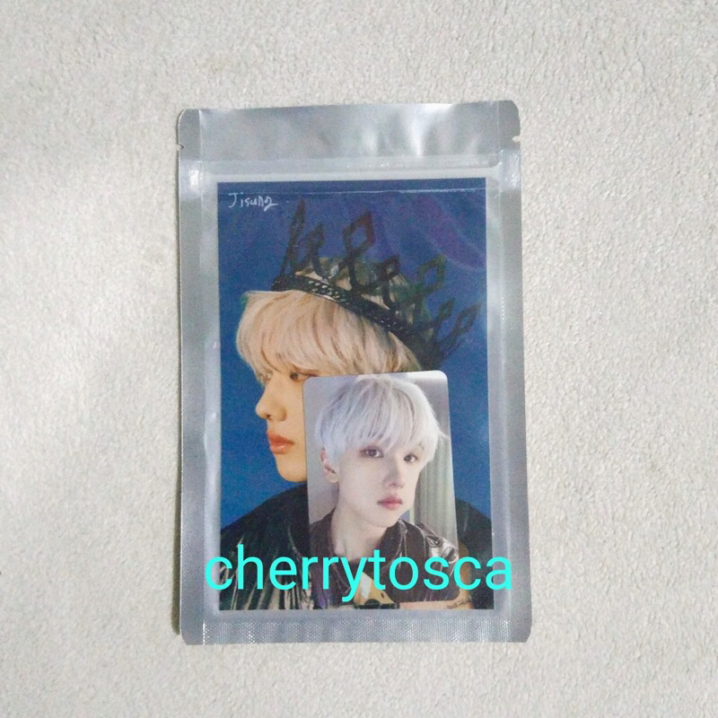 Photocard Jisung 4x6 beatbox sealed photo set md beatbox nct dream