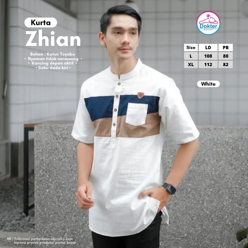 [BAJU MUSLIM PRIA] KURTA ZHIAN