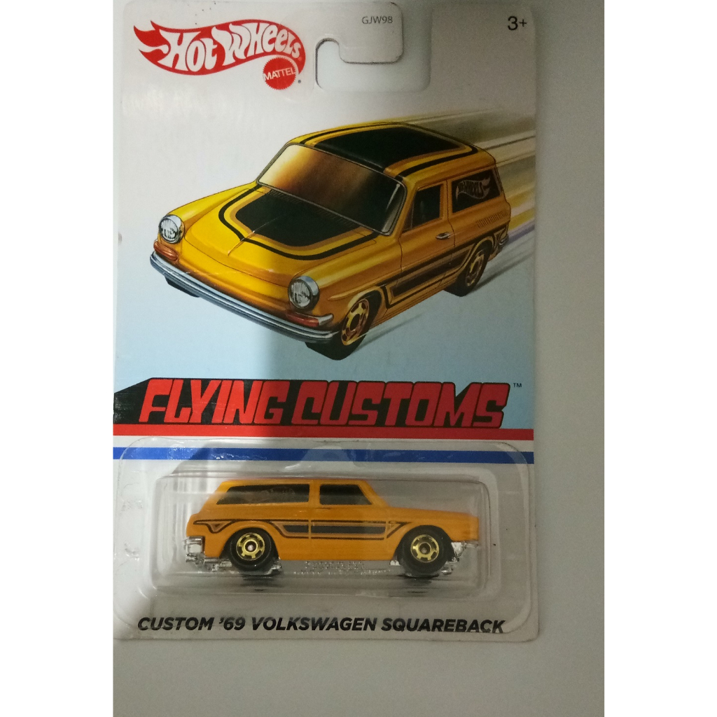 Hotwheels Hot Wheels VW Volkswagen Squareback Yellow