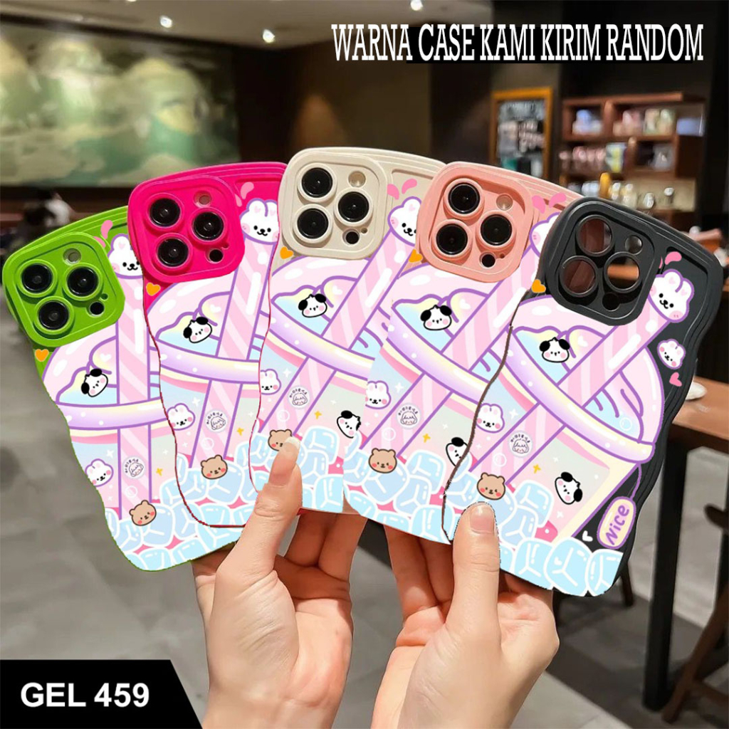 Case Gelombang Desain Infinix Hot 9 Play 10 Play 11 Play 12 Play