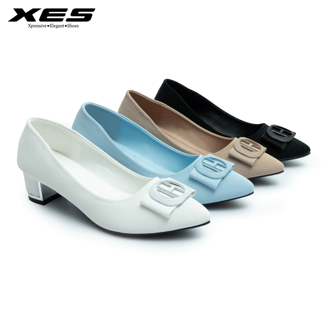 XES JOY-414 / Sepatu Pantofel Wanita Sepatu Kerja Wanita
