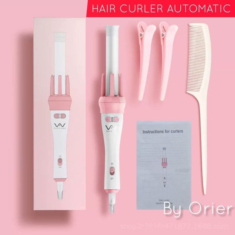 HAIR CURLER AUTOMATIC / CATOK RAMBUT KERITING OTOMATIS