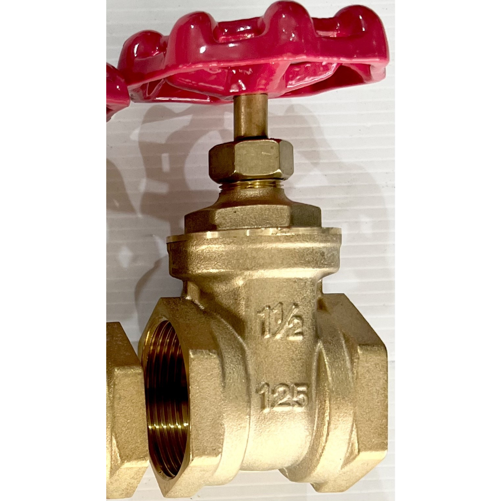 Gate Valve Stop Kran Keran Kuningan Asli Tebal Kizz Kite Kitz China 1 1/2 Inch