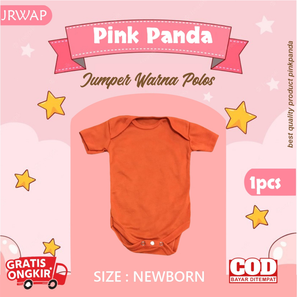 Produk Eceran - Jumper Warna Polos Katun, Jumper Bayi Polos 100% Cotton, Bahan Katun Motif Warna Polos Grosir