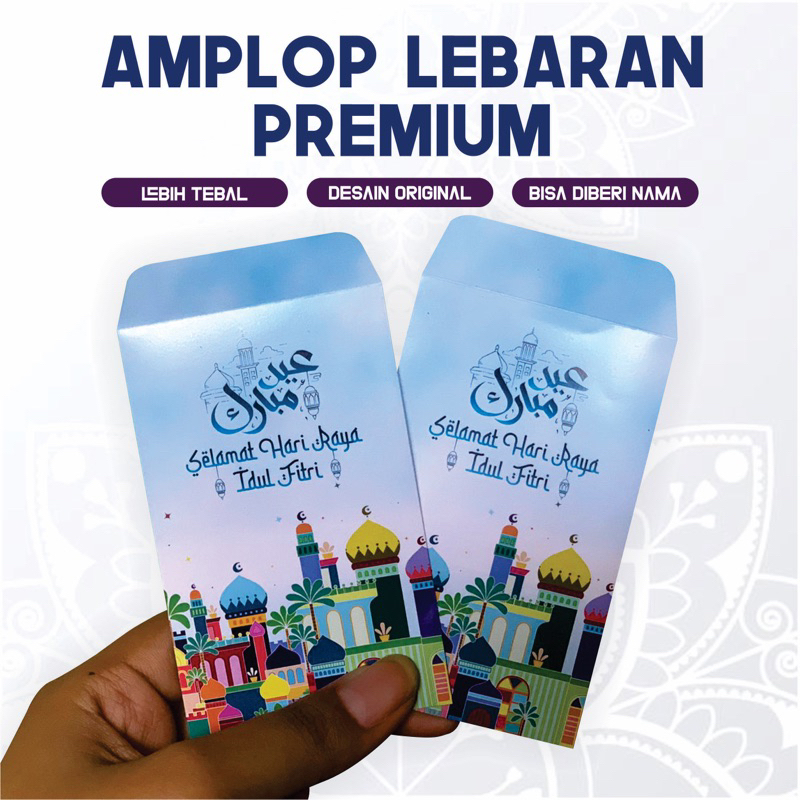 (1 PACK ISI 8) Amplop Lebaran/ Amplop Idul Fitri