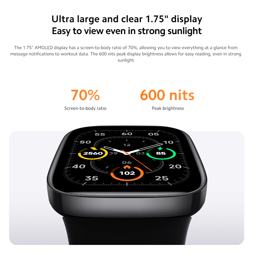 Xiaomi Redmi Watch 3 Smartwatch / Redmi Watch 3 - Garansi Resmi