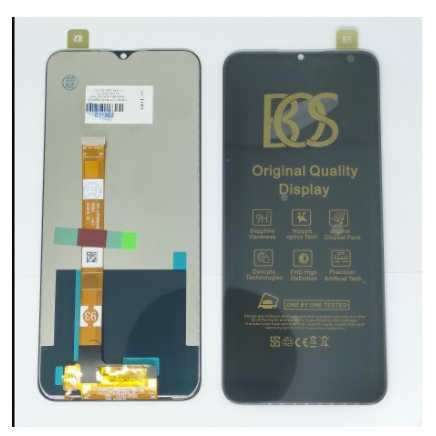 LCD TOUCHSCREEN OPPO REALME C11 / C12 / C15 / C15 QUALCOM / A15 / A15S / NARZO 20 / NARZO 30A BLACK