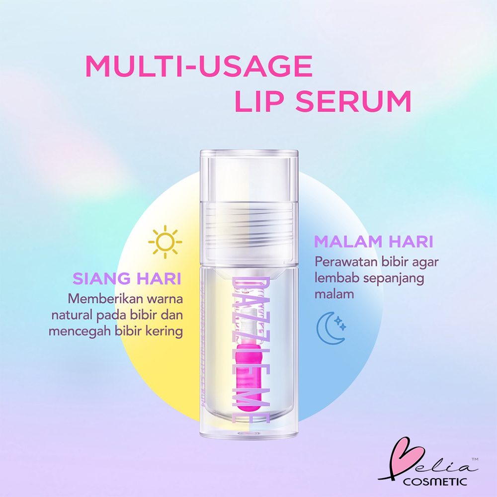❤ BELIA ❤ DAZZLE ME 24/7 Wonderfullip Serum | BPOM lip serum balm sleeping mask bibir moisturizing | Lip Serum | Pelembab Bibir | BPOM