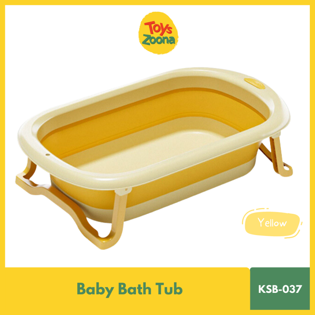 ToysZoona Foldable Baby Bath Tub  Bak Mandi Lipat Tempat Mandi Bayi Anak