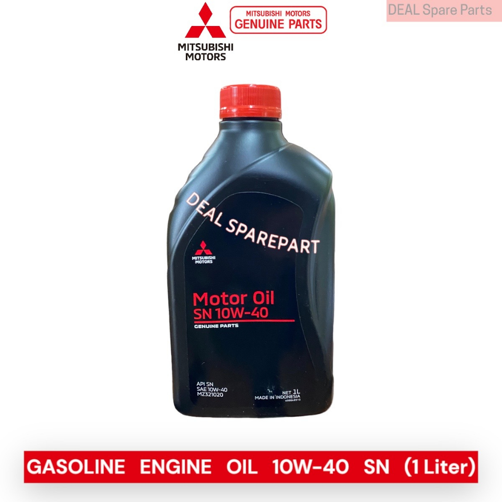 Oli Mesin Bensin 10W-40 SN 1 Liter Original Mitsubishi MZ321020