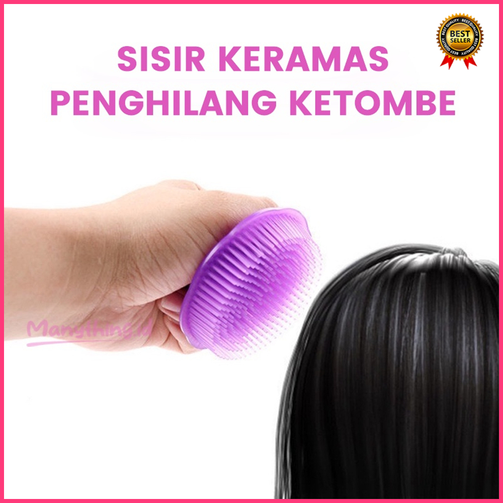 [Check Out 1000] SISIR KERAMAS / SISIR PENGHILANG KETOMBE / SISIR KERAMAS SILIKON TERMURAH