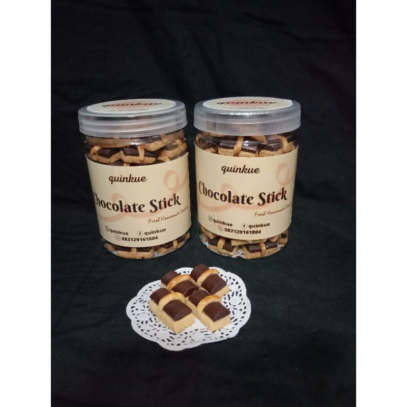 Chocolate Stick Cookies