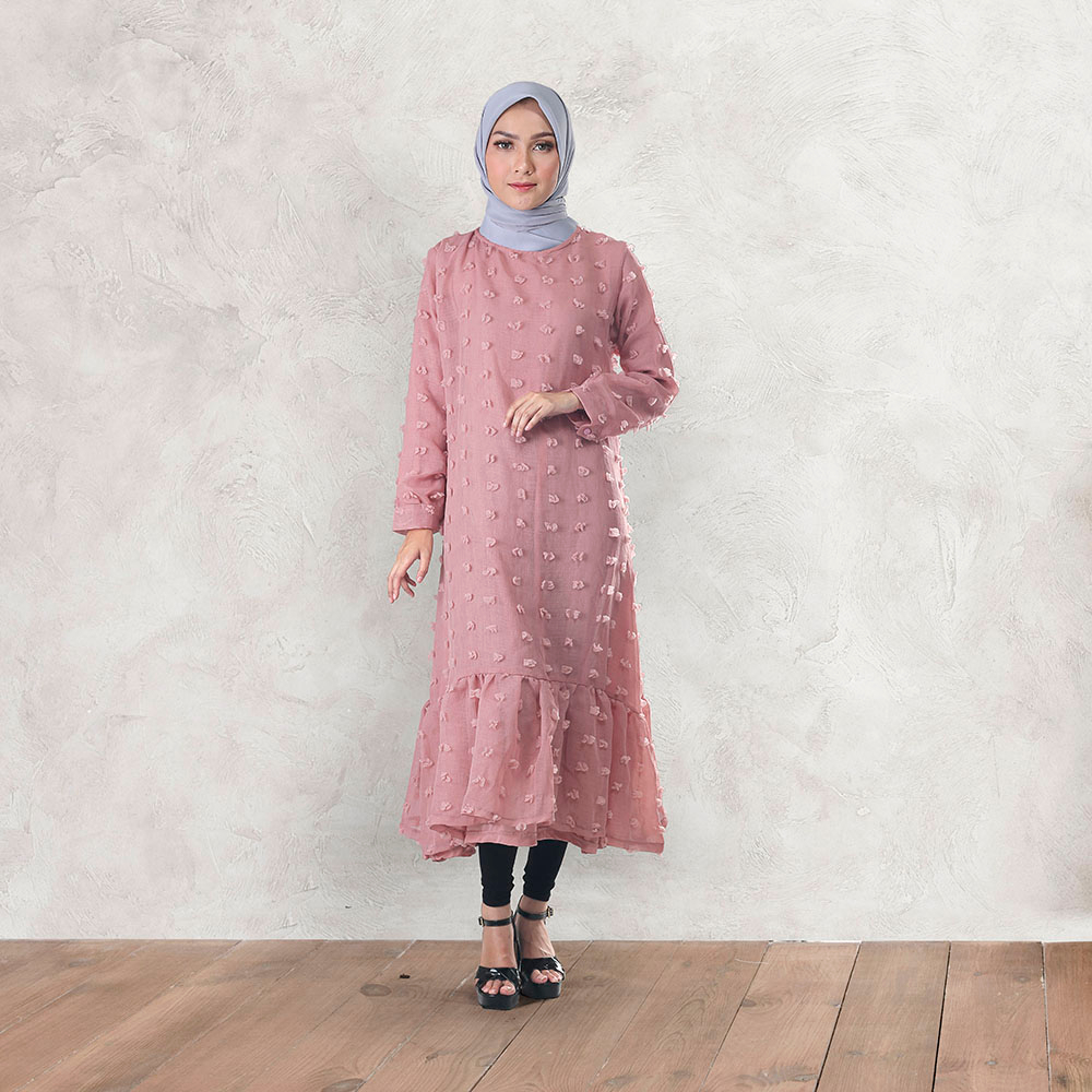 promo murah baju muslim wanita, baju gamis wanita cantik murah SRT628