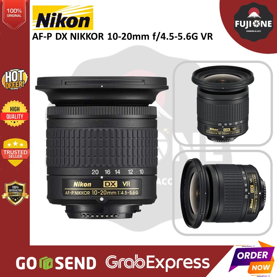 Nikon AF-P DX NIKKOR 10-20mm F/4.5-5.6G VR