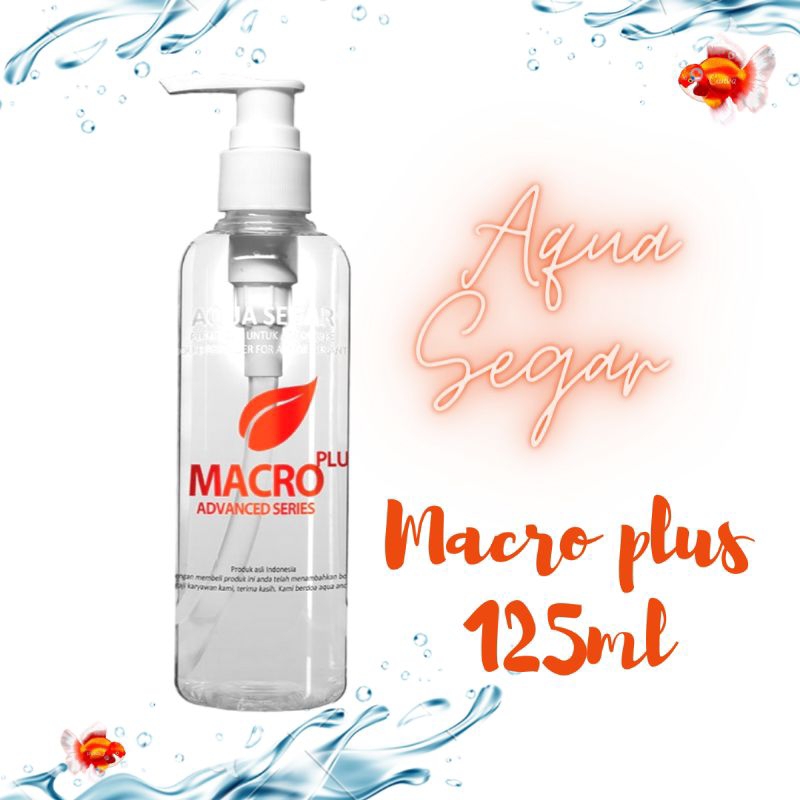 Pupuk cair Aquascape AQUA SEGAR MACRO PLUS 125ML